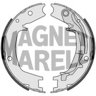 MAGNETI MARELLI 360219198334 Гальмівні колодки