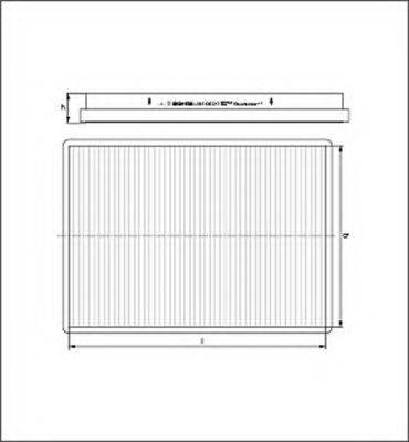 MAGNETI MARELLI 154064174890 Фільтр, повітря у внутрішньому просторі