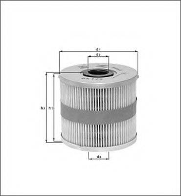 MAGNETI MARELLI 154087282220 Масляний фільтр