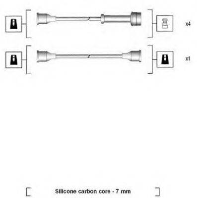 MAGNETI MARELLI 941335100913 Комплект дротів запалювання