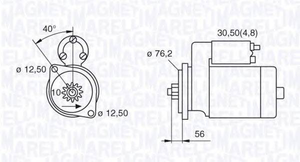 MAGNETI MARELLI 063521204060 Стартер