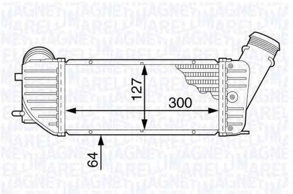 MAGNETI MARELLI 351319202200 Інтеркулер