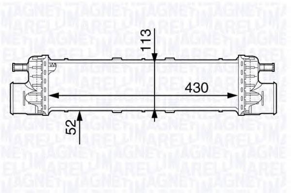 MAGNETI MARELLI 351319202520 Інтеркулер