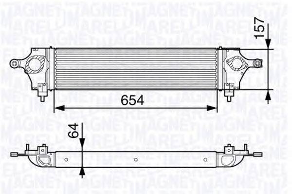 MAGNETI MARELLI 351319202800 Інтеркулер