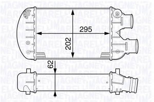 MAGNETI MARELLI 351319203310 Інтеркулер