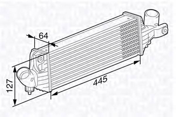 MAGNETI MARELLI 351319203330 Інтеркулер