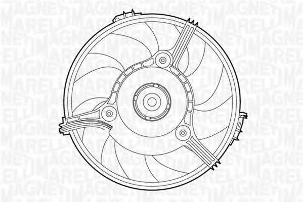 MAGNETI MARELLI 069422263010 Вентилятор, охолодження двигуна