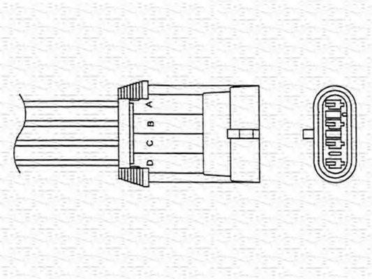 MAGNETI MARELLI 460000442010 Лямбда-зонд