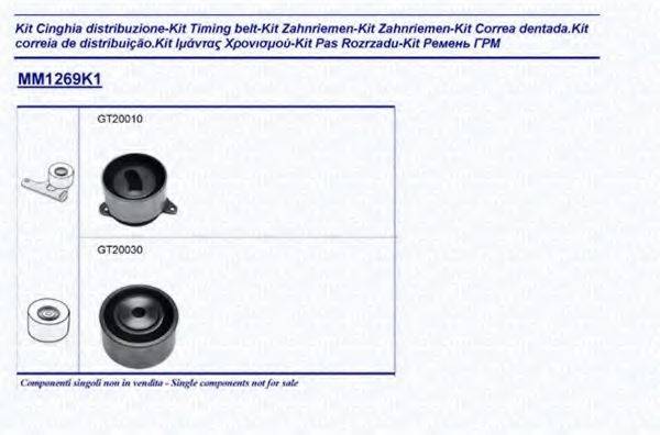 MAGNETI MARELLI 341312691101 Комплект ременя ГРМ